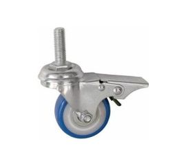 Колеса аппаратные поворотные с болтом и тормозом