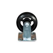 Колесо большегрузное неповоротное FCd 54 125 мм обрезиненное (N)