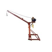 Мини-кран строительный TOR KM с поворотной стрелой и лебедкой KCD 500 кг 60 м 380В