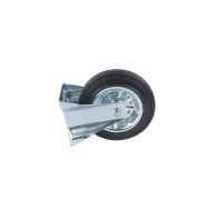 Колесо неповоротное усиленное резина FRC 80 200 мм