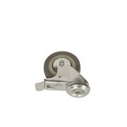 Колесо аппаратное поворотное SChgb 93 75 мм под болт с тормозом (F)