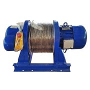 Лебедка электрическая 2000кг 100м с канатом 380В TOR KDJ PRO