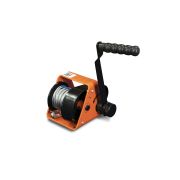 Лебедка ручная барабанная с тросом  500кг  25м со съемной ручкой TOR GR