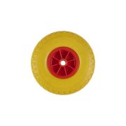 Колесо литое полиуретановое 260 мм PU 1805-2 с пластиковым ободом (без подшипника)